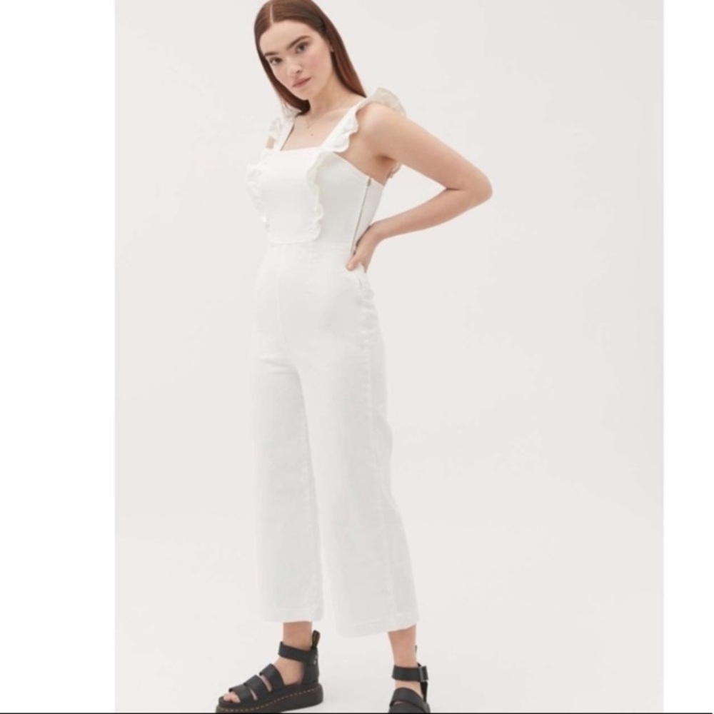 Urban Outfitters BDG White Jumpsuit